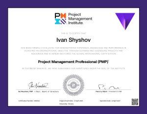 Project Management Professional (PMP)