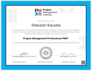 Project Management Professional (PMP)